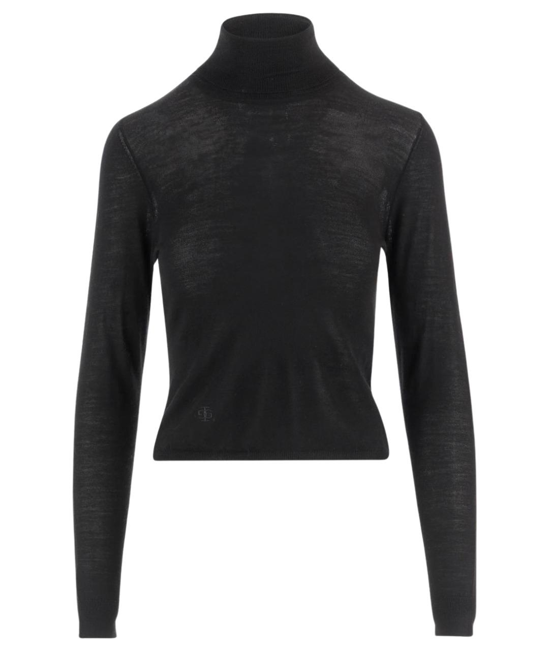 THE GARMENT Черная шерстяная водолазка, фото 1