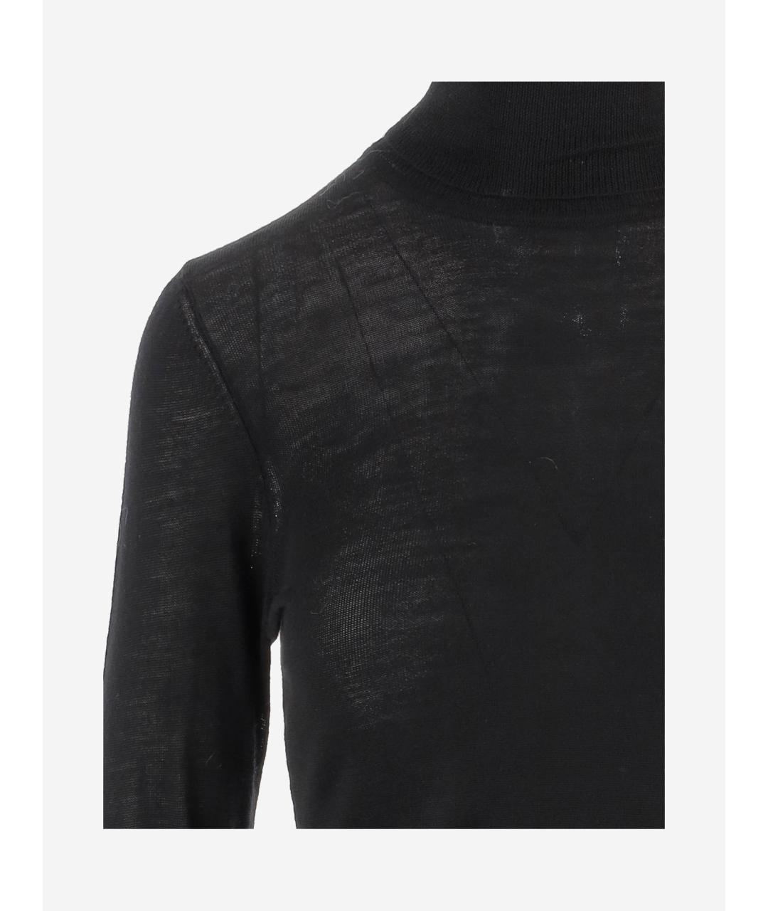 THE GARMENT Черная шерстяная водолазка, фото 3