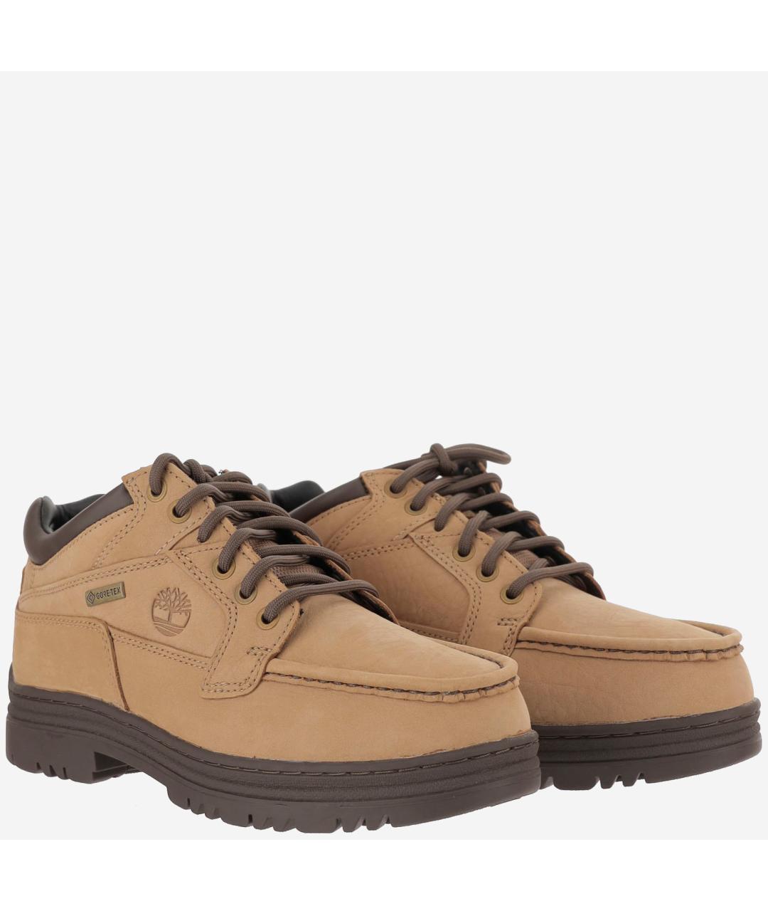TIMBERLAND Бежевые замшевые низкие ботинки, фото 3