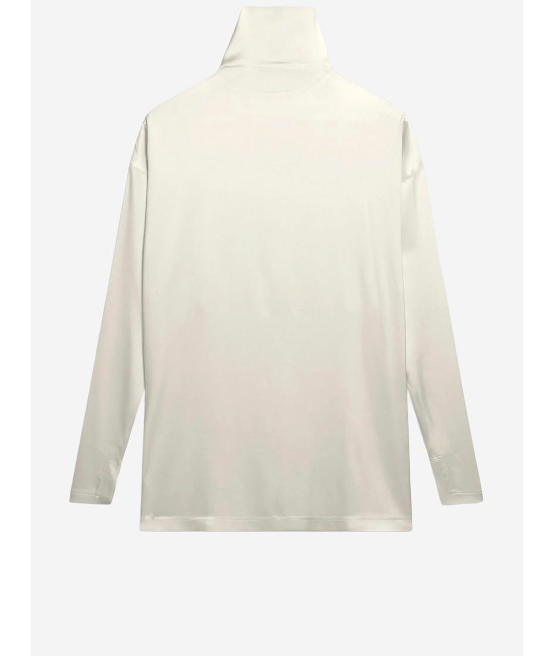 PHOEBE PHILO Бежевая шелковая блузы, фото 2