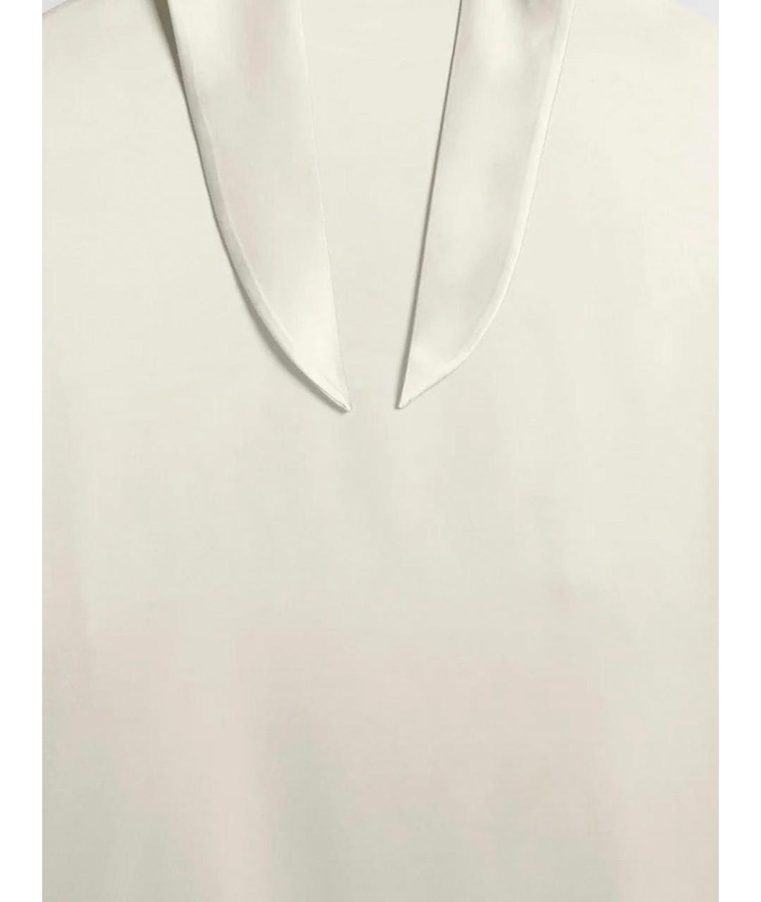 PHOEBE PHILO Бежевая шелковая блузы, фото 3