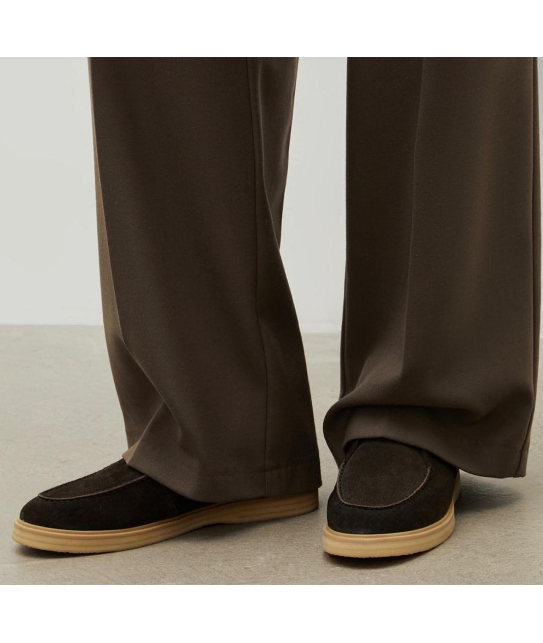 12 STOREEZ Коричневые замшевые ботинки, фото 5