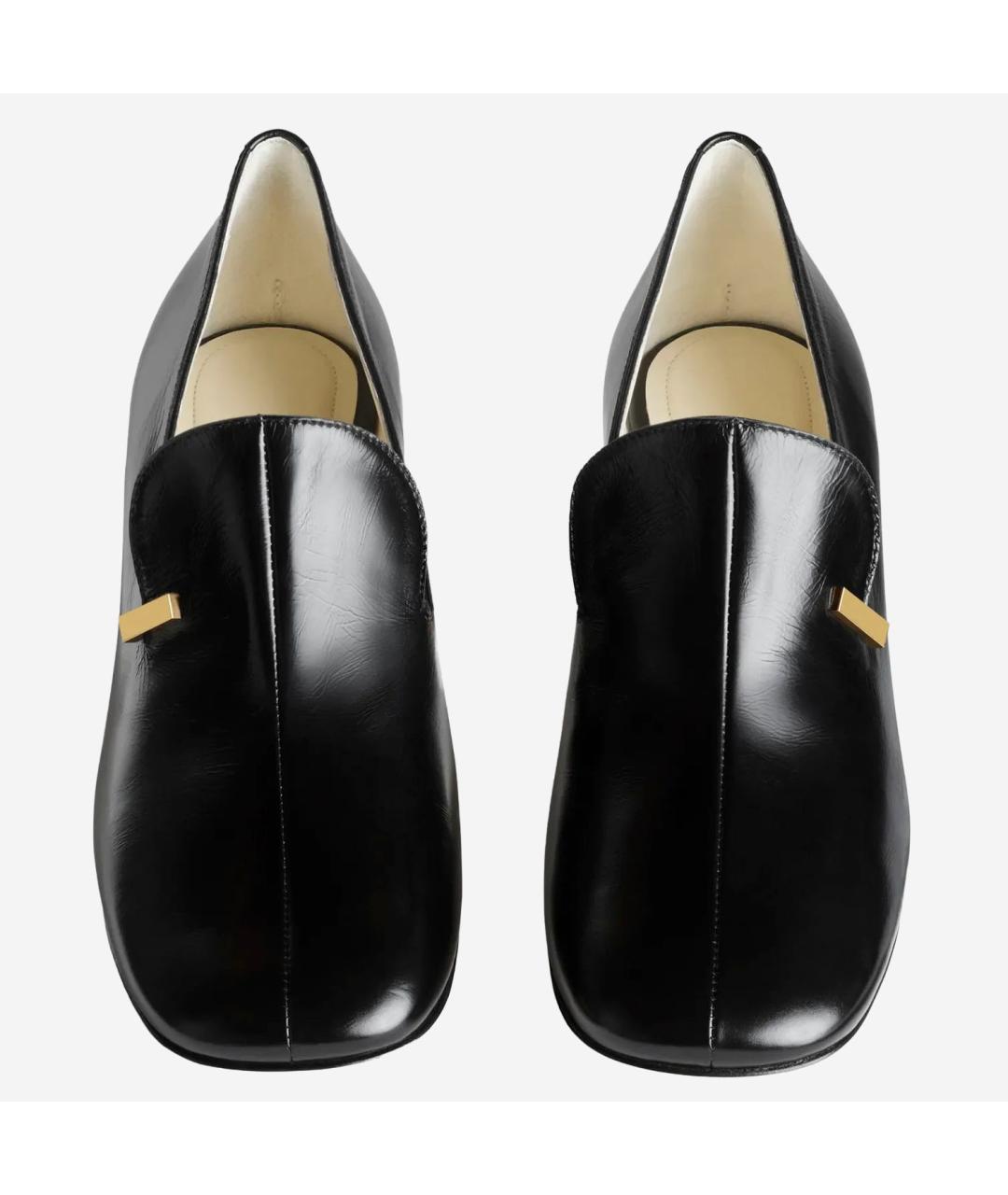 PHOEBE PHILO Черные кожаные туфли, фото 2