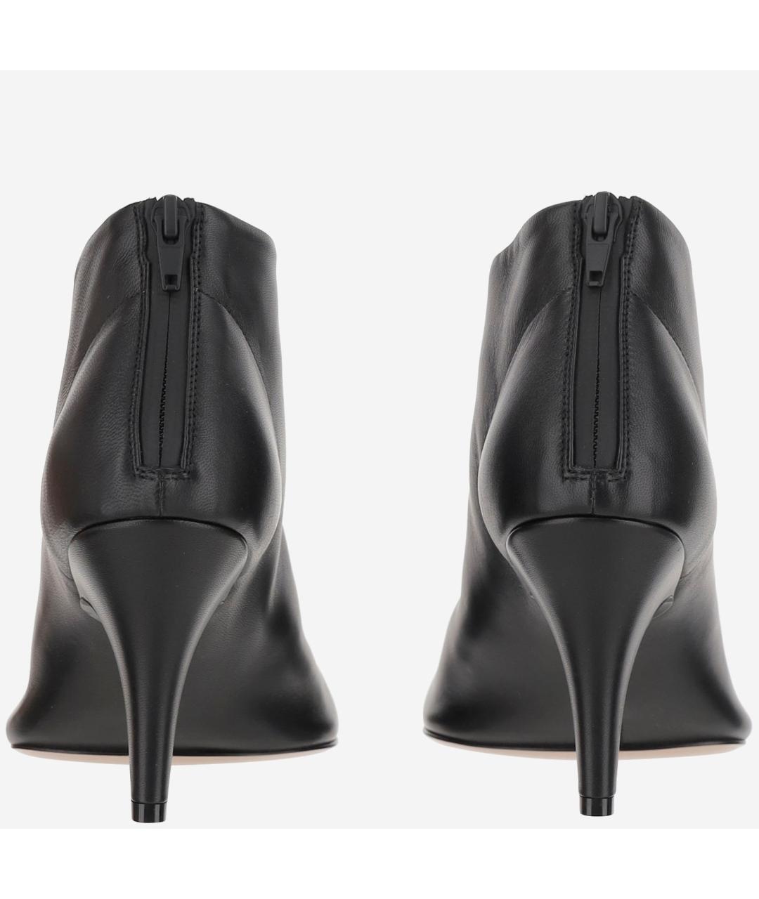 PHOEBE PHILO Черные кожаные ботильоны, фото 3