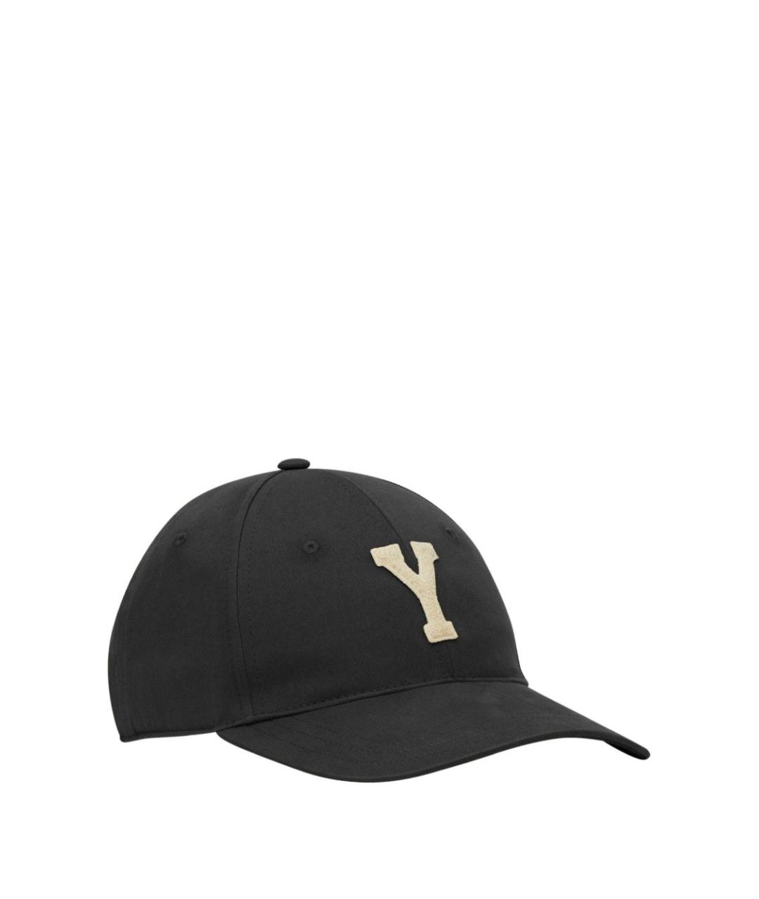 SAINT LAURENT Черная кепка/бейсболка, фото 2