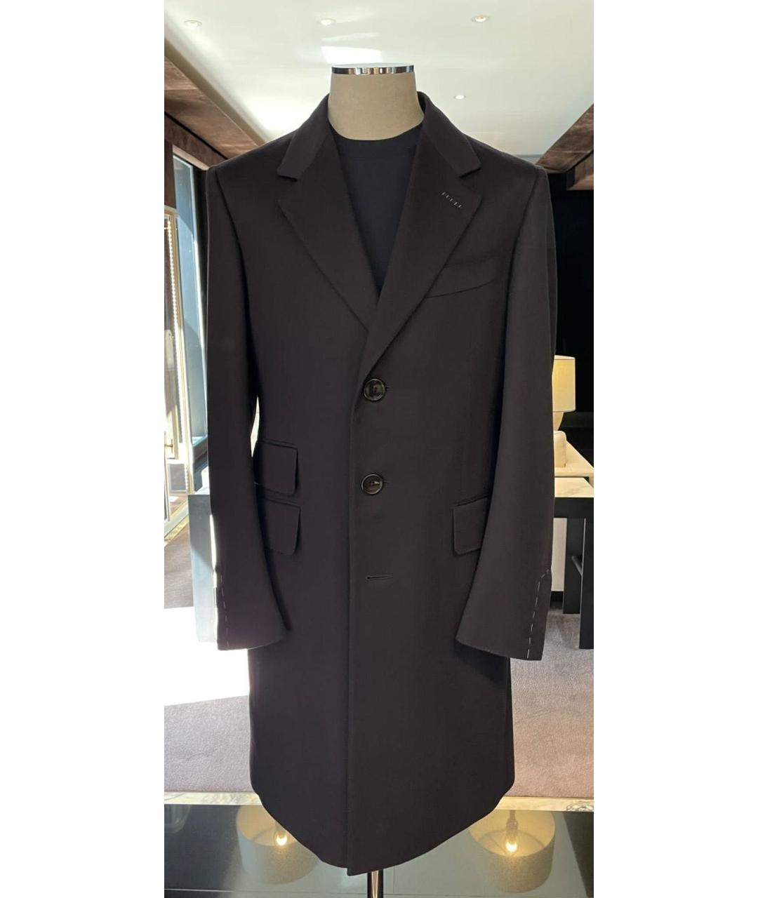 TOM FORD Черное кашемировое пальто, фото 8