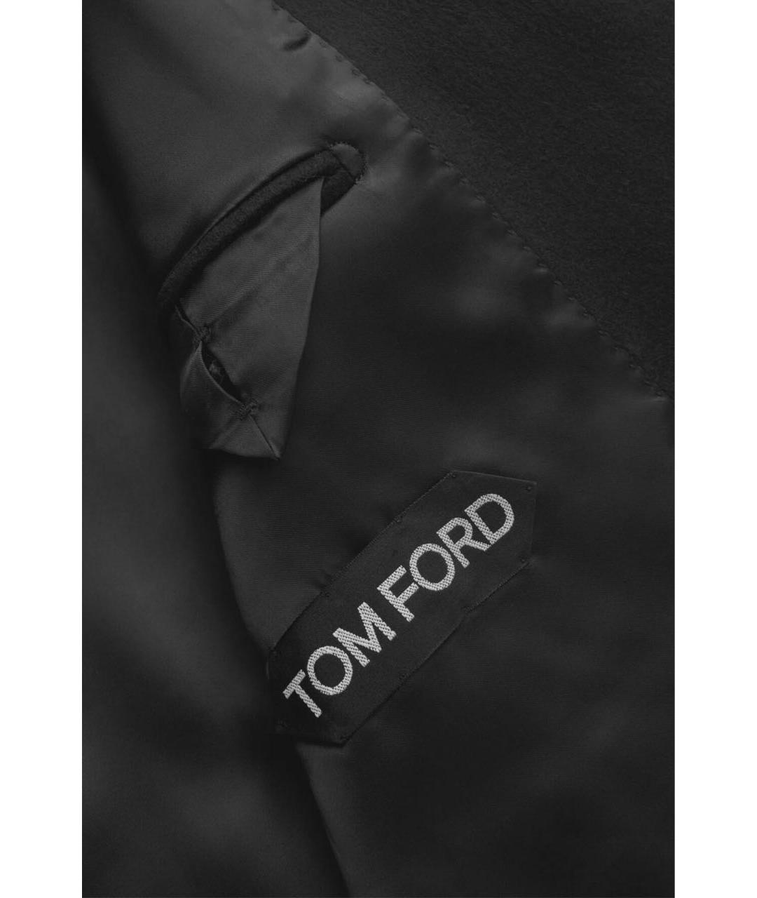 TOM FORD Черное кашемировое пальто, фото 5