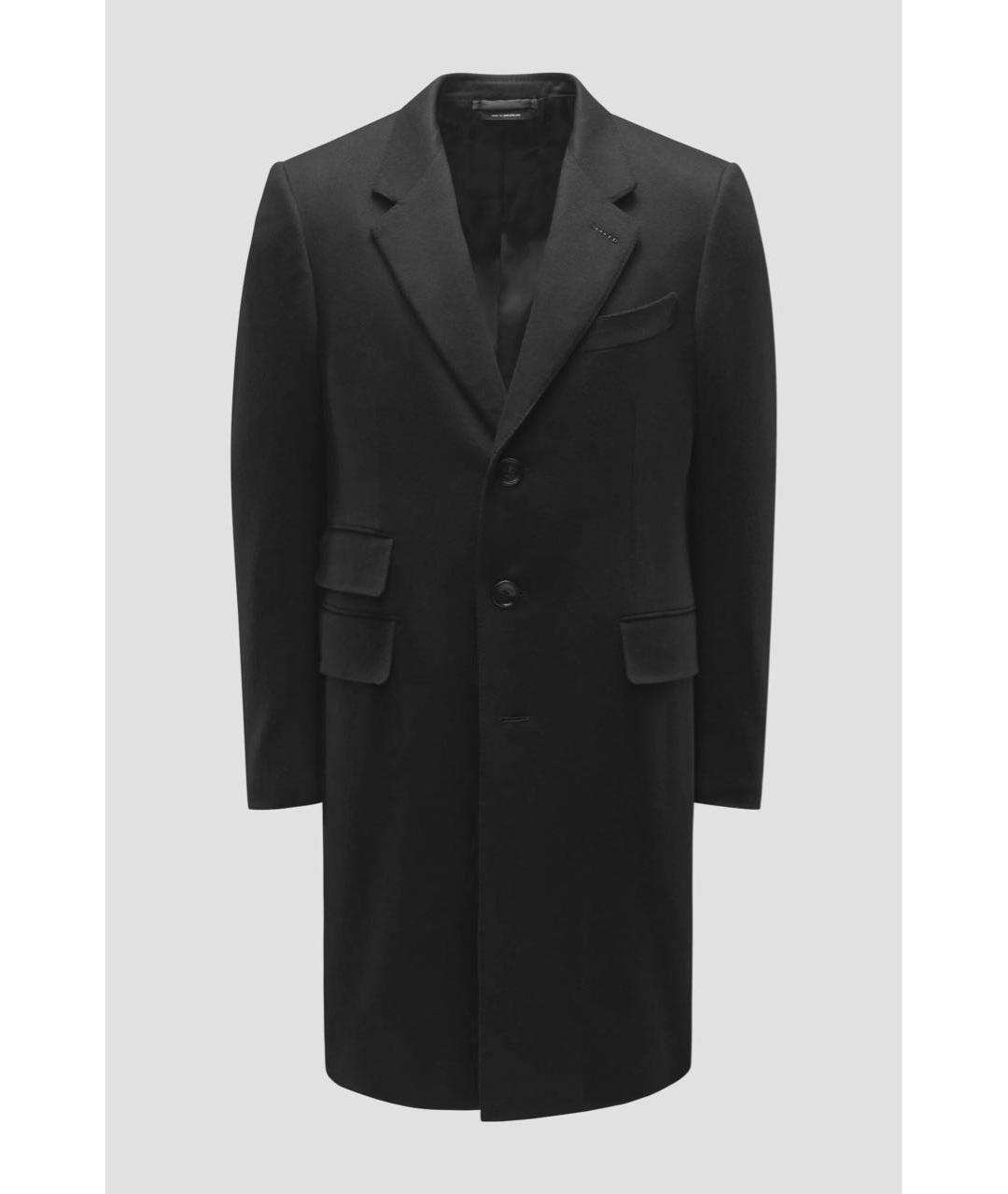 TOM FORD Черное кашемировое пальто, фото 9