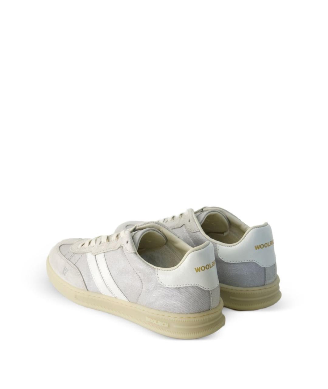 WOOLRICH Серые замшевые кеды, фото 3