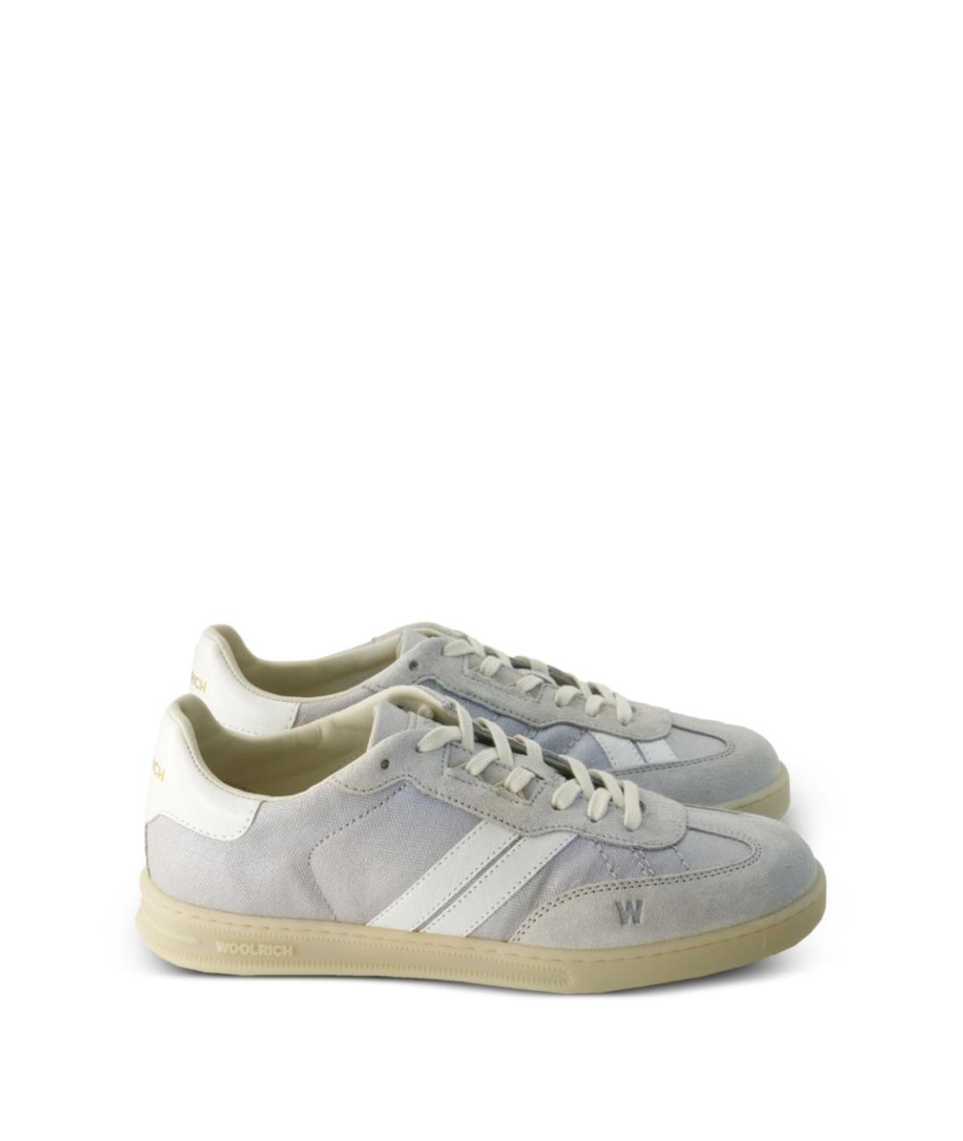 WOOLRICH Серые замшевые кеды, фото 2