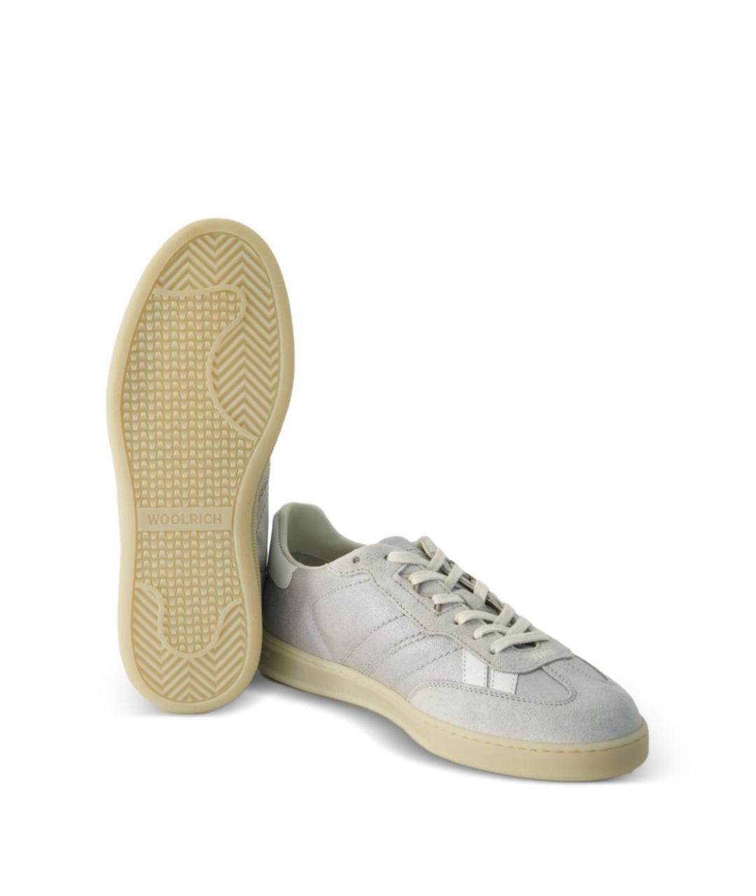 WOOLRICH Серые замшевые кеды, фото 4