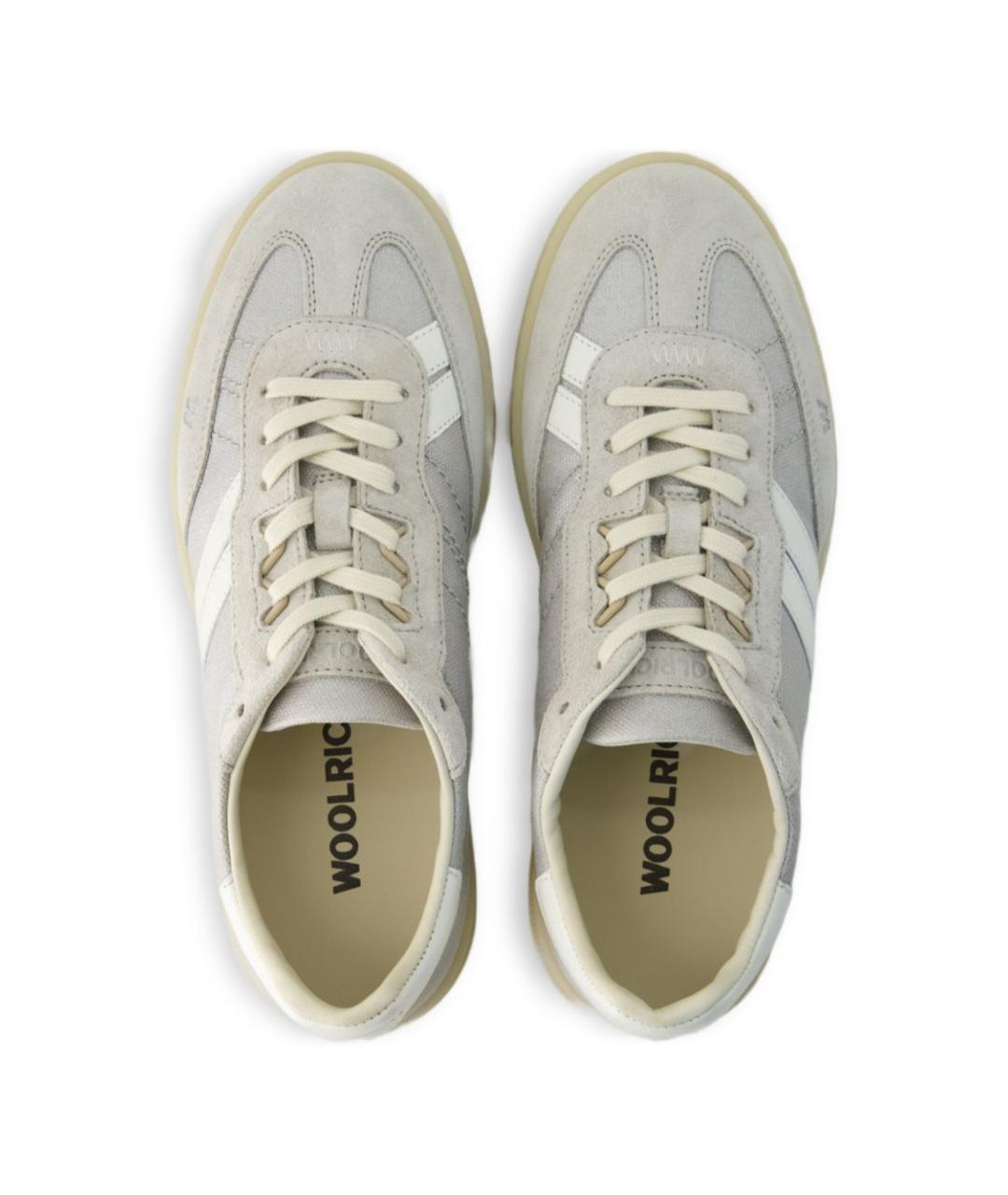 WOOLRICH Серые замшевые кеды, фото 6