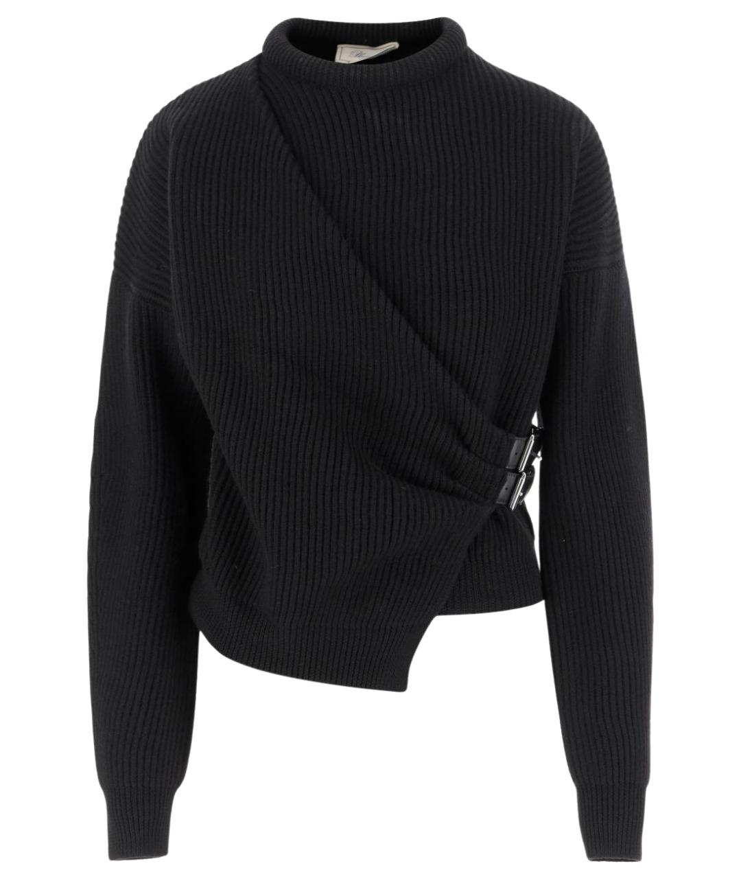 BLUMARINE Черный шерстяной джемпер / свитер, фото 1