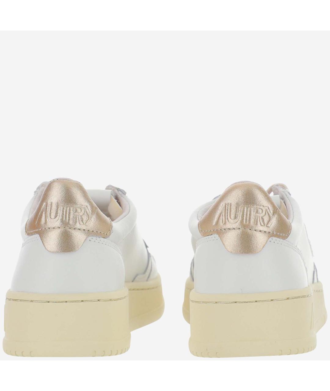 AUTRY Белые кожаные кеды, фото 4