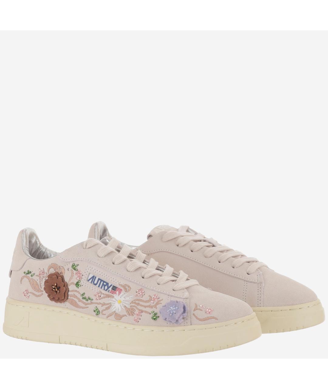 AUTRY Розовые замшевые кеды, фото 3