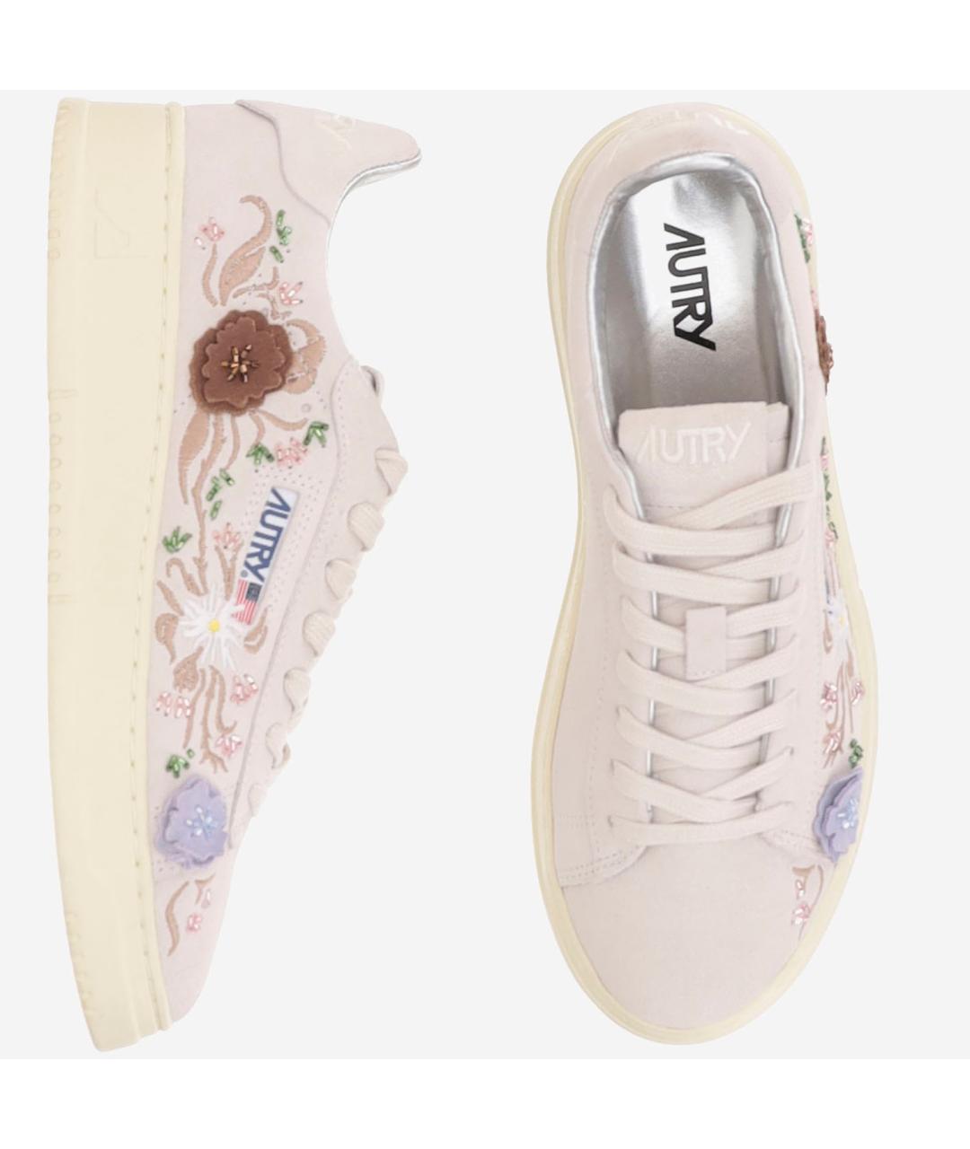 AUTRY Розовые замшевые кеды, фото 2