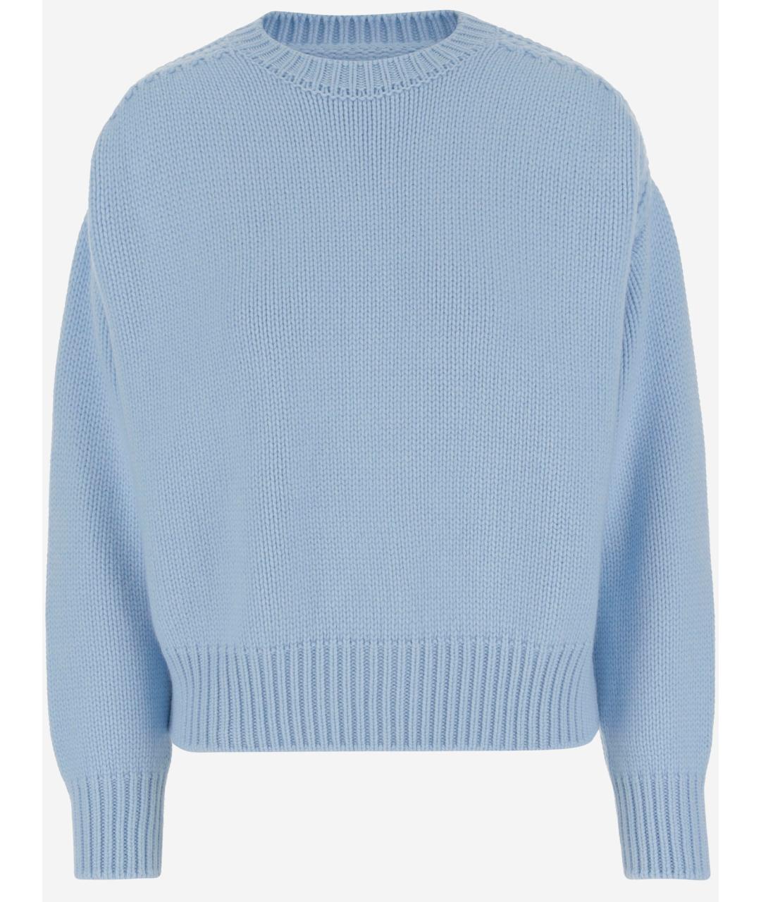 Sa Su Phi Голубой кашемировый джемпер / свитер, фото 4