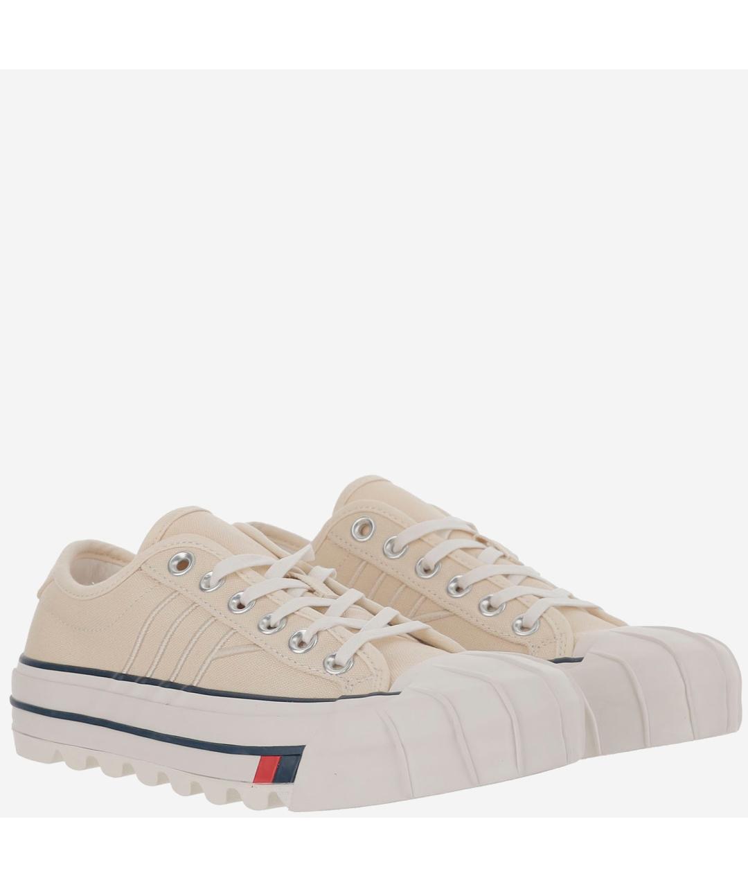 PRO-KEDS Бежевые текстильные кеды, фото 3