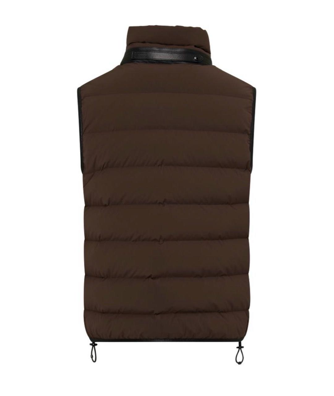 TOM FORD Коричневый полиэстеровый жилет, фото 2