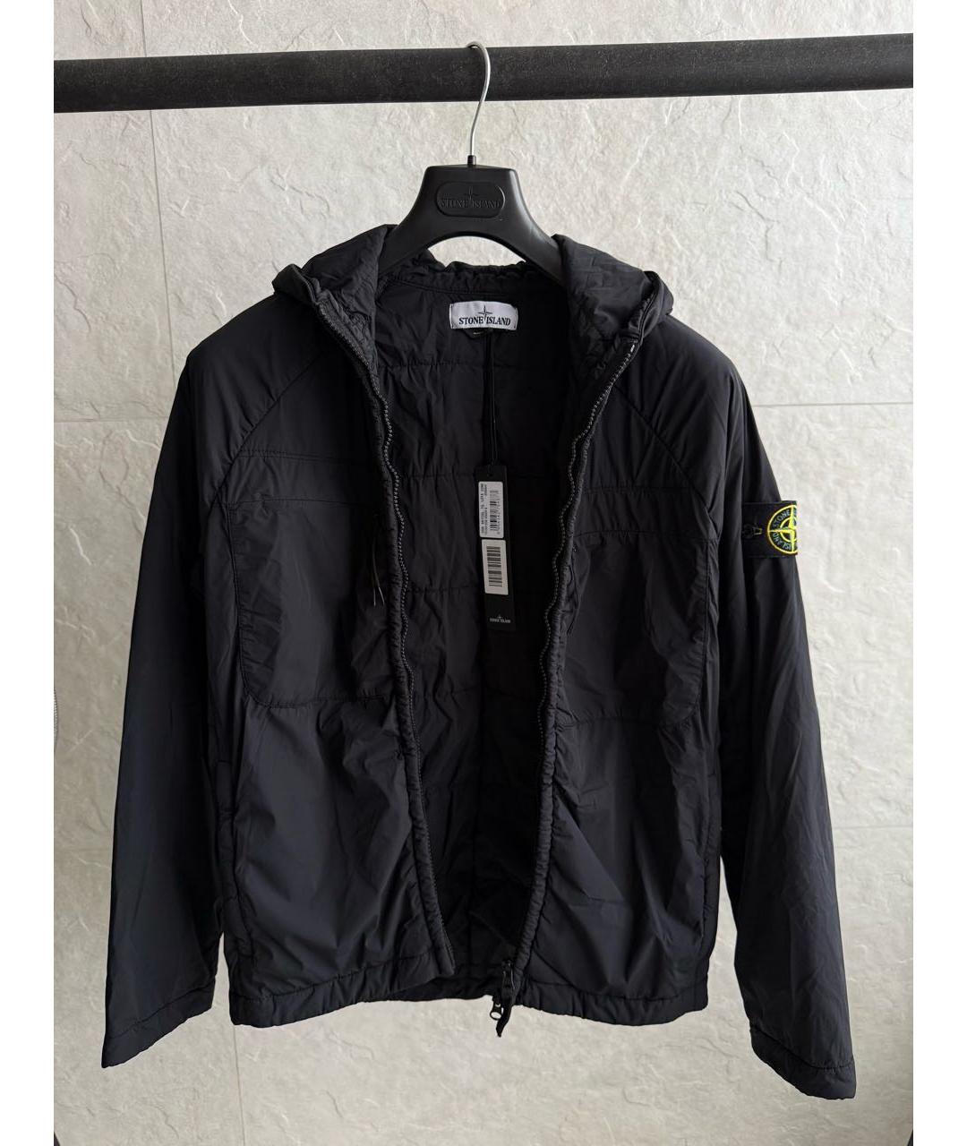 STONE ISLAND Черная куртка, фото 2