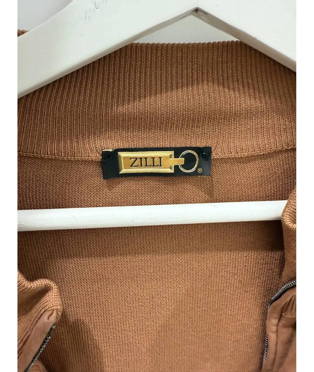 ZILLI Коричневая куртка, фото 3