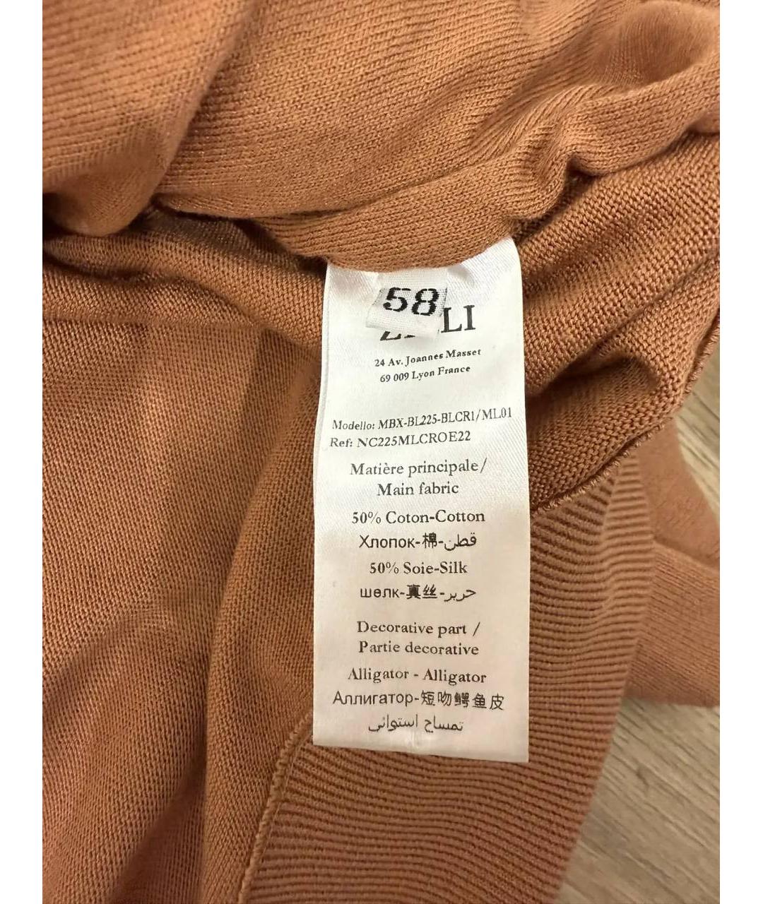 ZILLI Коричневая куртка, фото 6