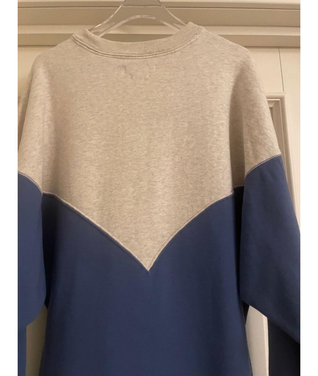 ISABEL MARANT Синее хлопковое повседневное платье, фото 4