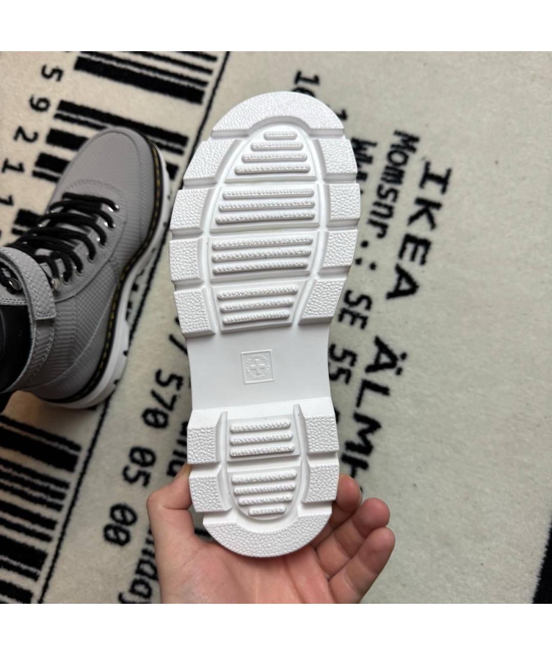 DR. MARTENS Серые ботинки, фото 5