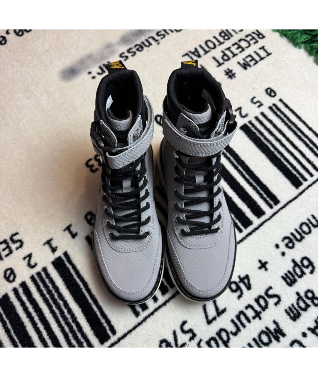 DR. MARTENS Серые ботинки, фото 2