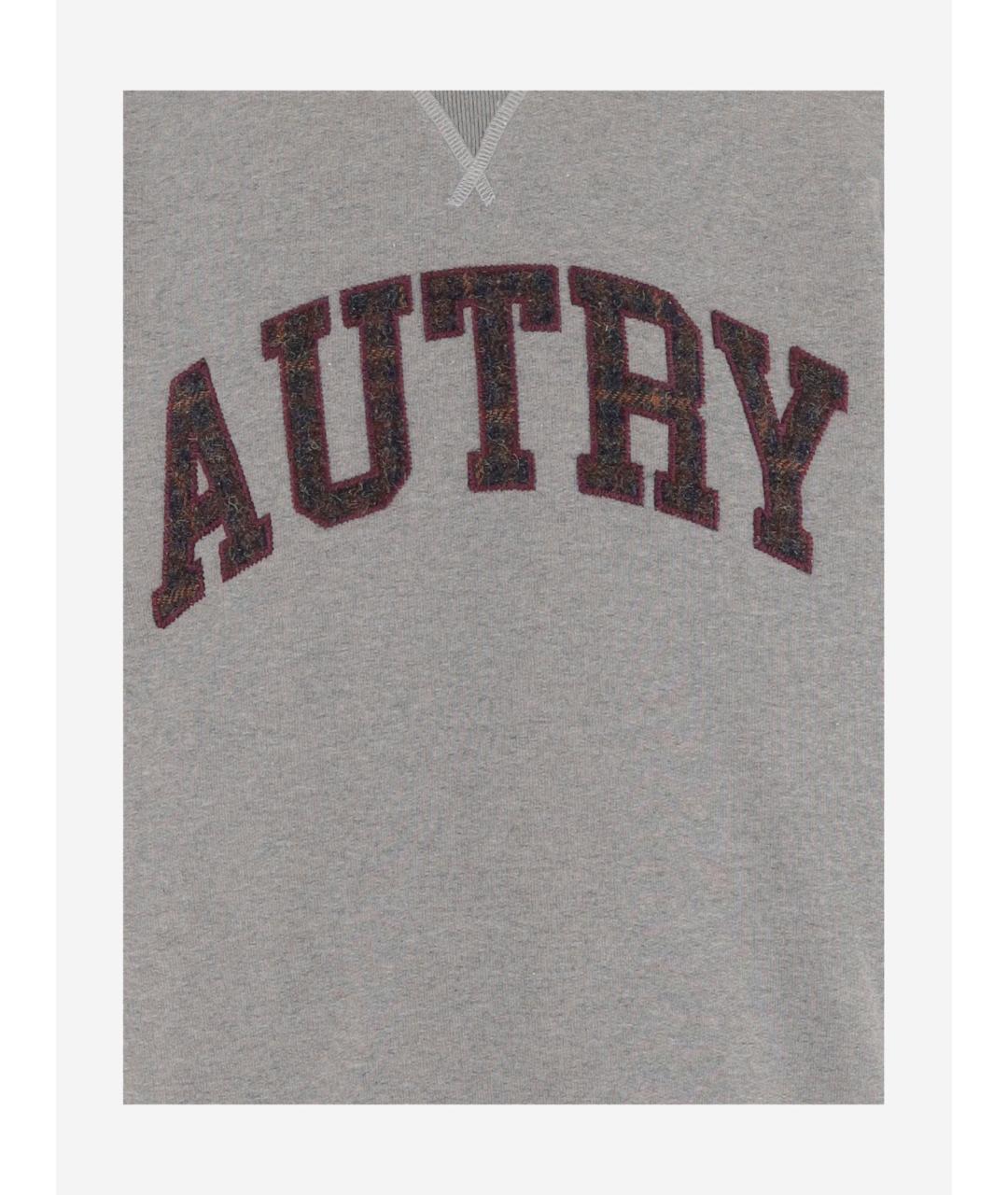 AUTRY Серый хлопковый джемпер / свитер, фото 3