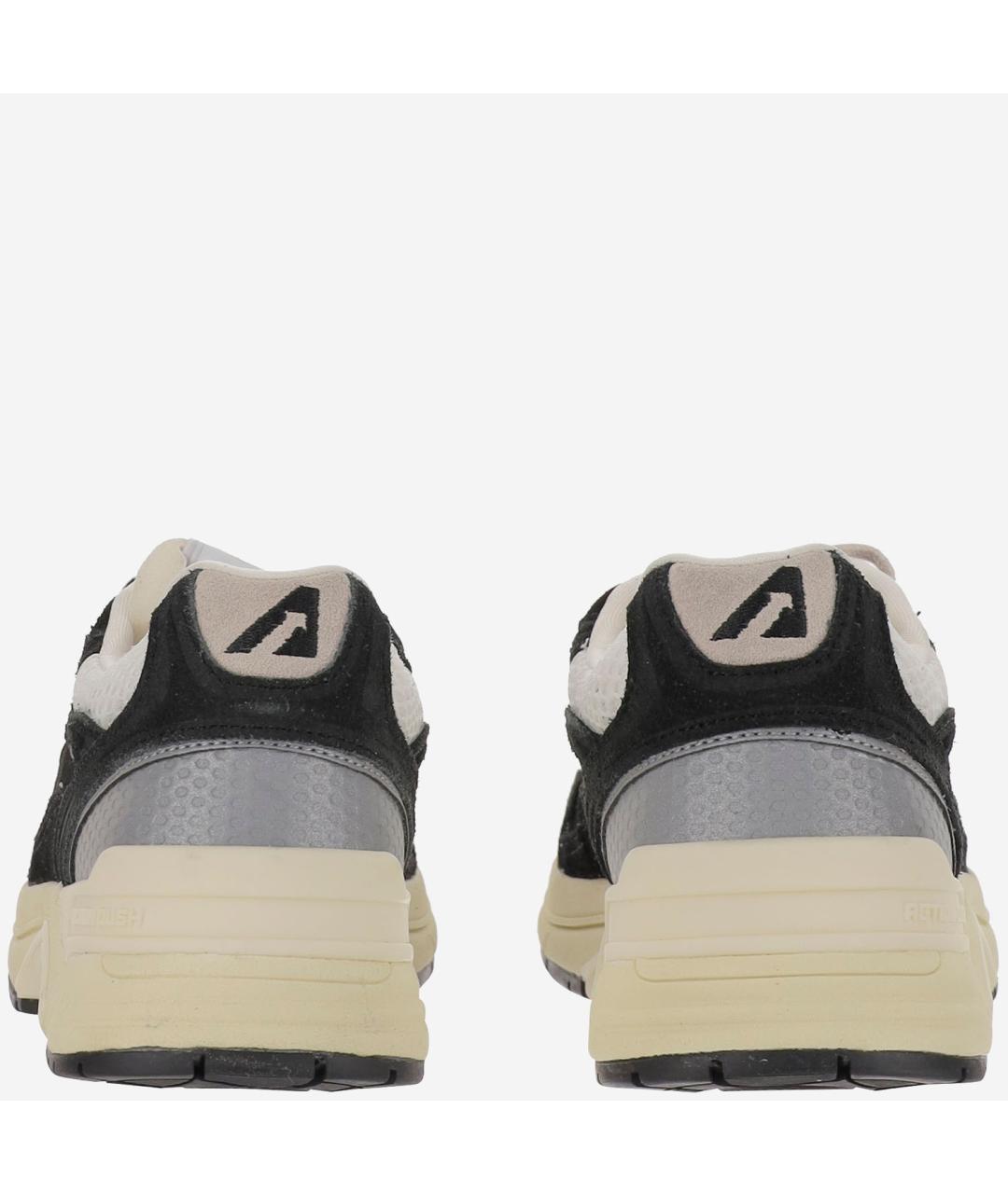 AUTRY Черные кожаные кроссовки, фото 3