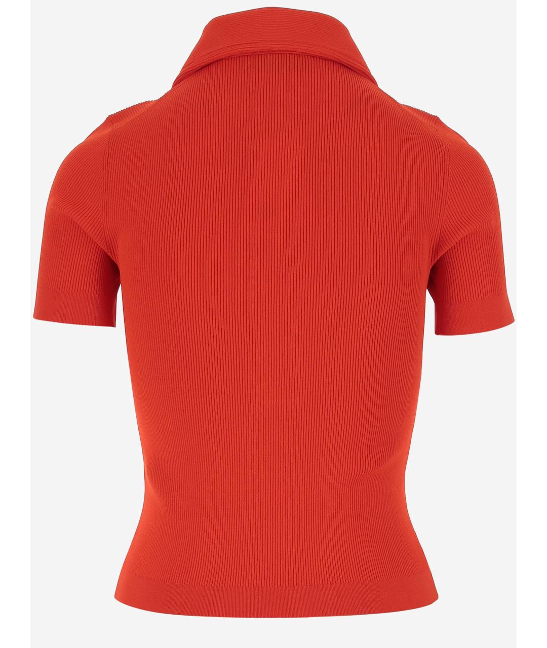 TORY BURCH Красный вискозный джемпер / свитер, фото 2