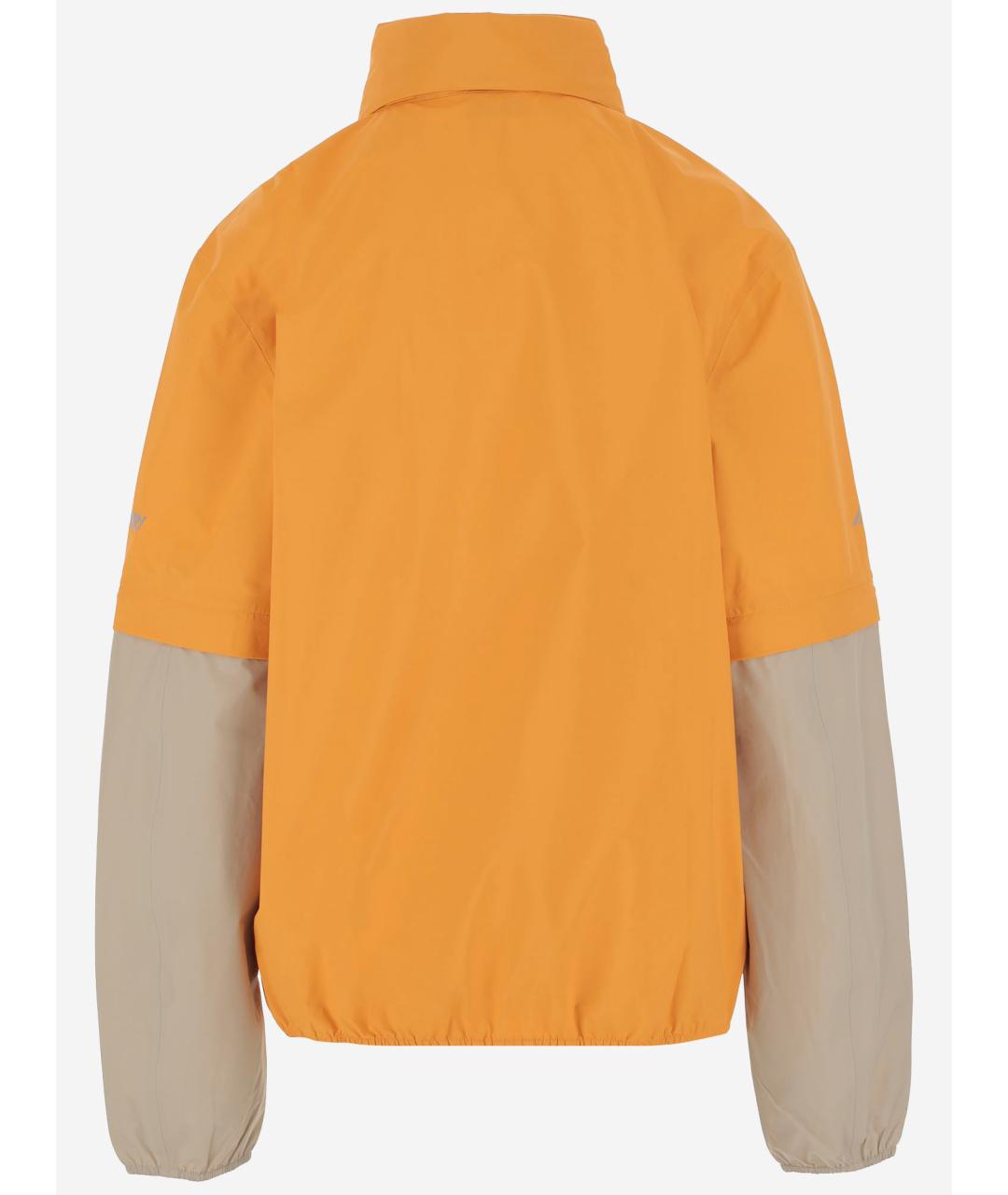 AUTRY Оранжевая полиамидовая куртка, фото 2