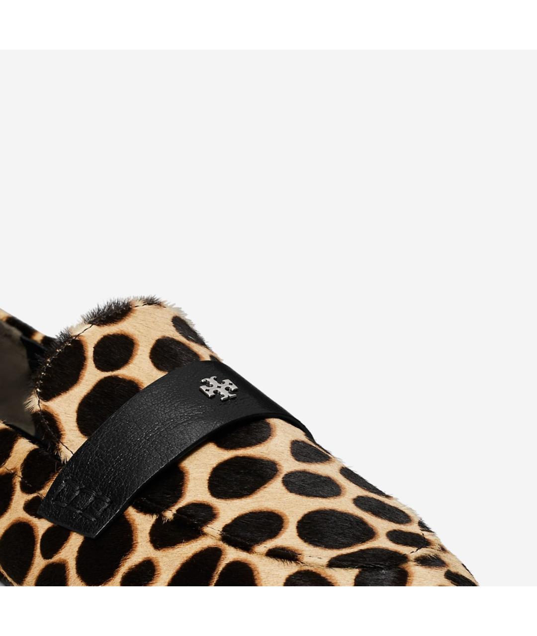 TORY BURCH Мульти кожаные лоферы, фото 4