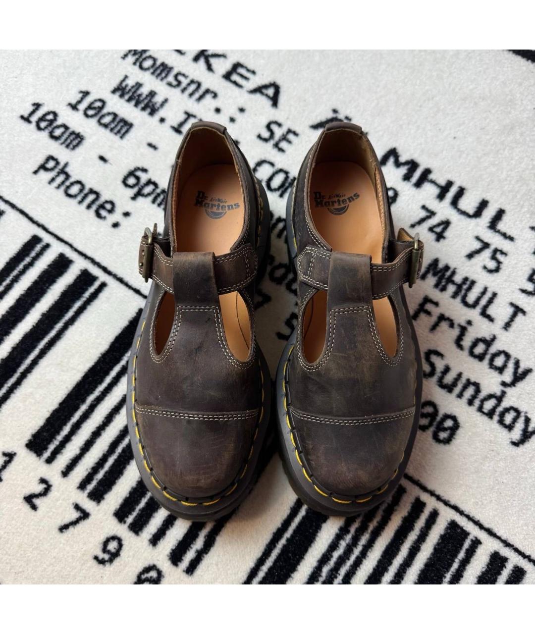 DR. MARTENS Коричневые лоферы, фото 2