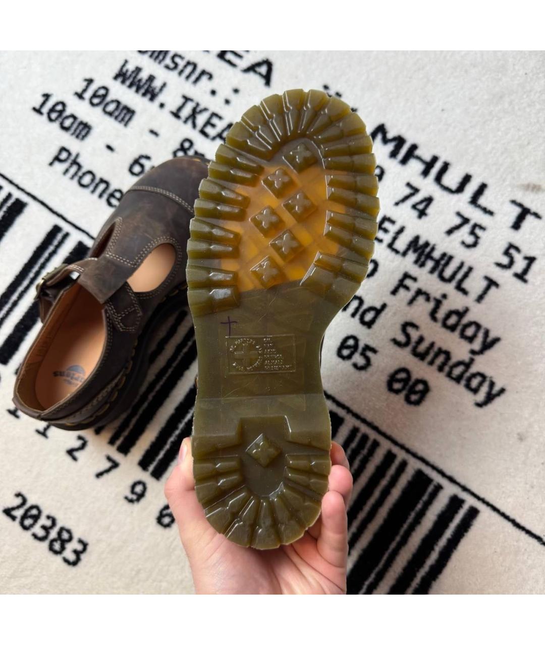 DR. MARTENS Коричневые лоферы, фото 5