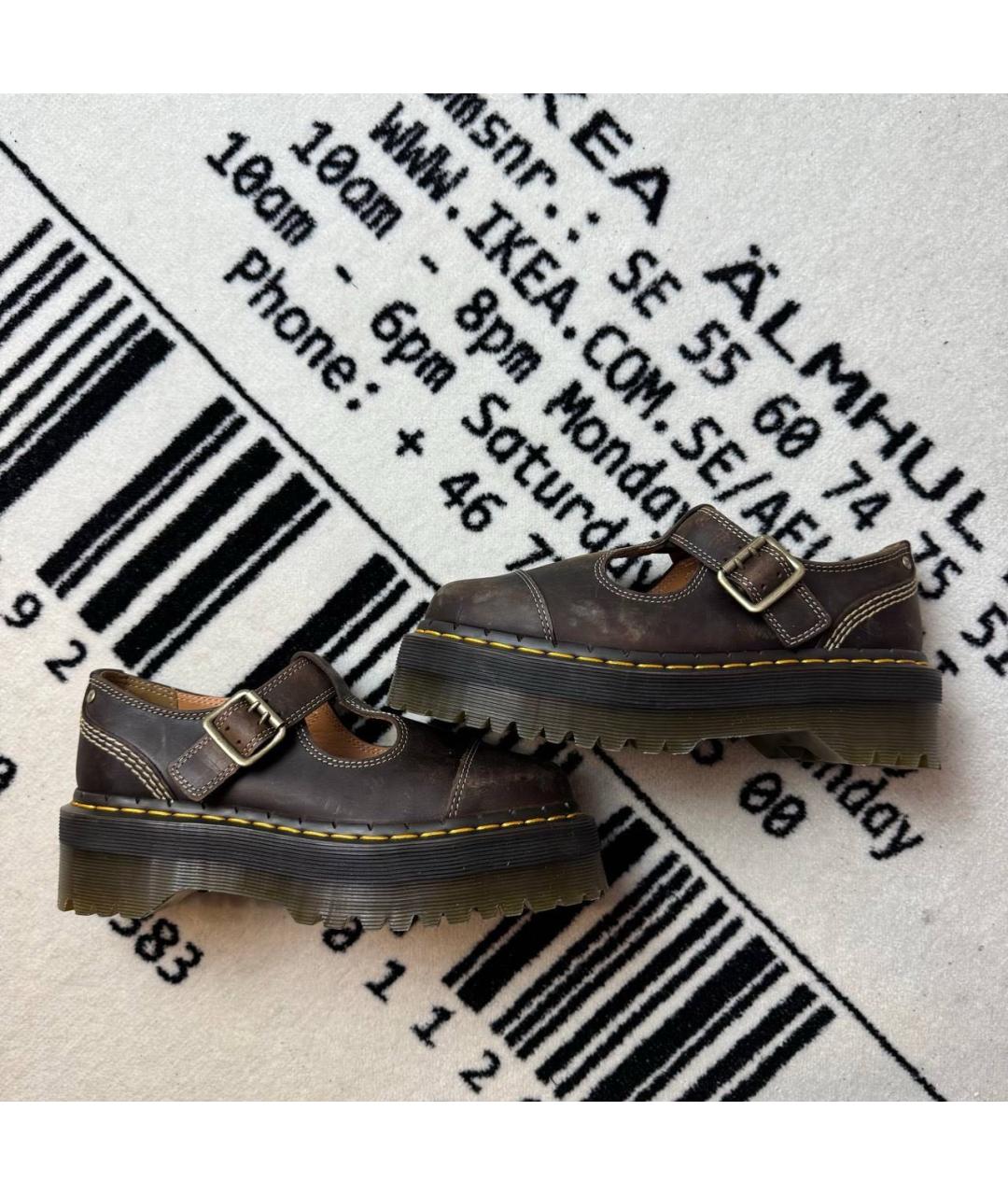 DR. MARTENS Коричневые лоферы, фото 6