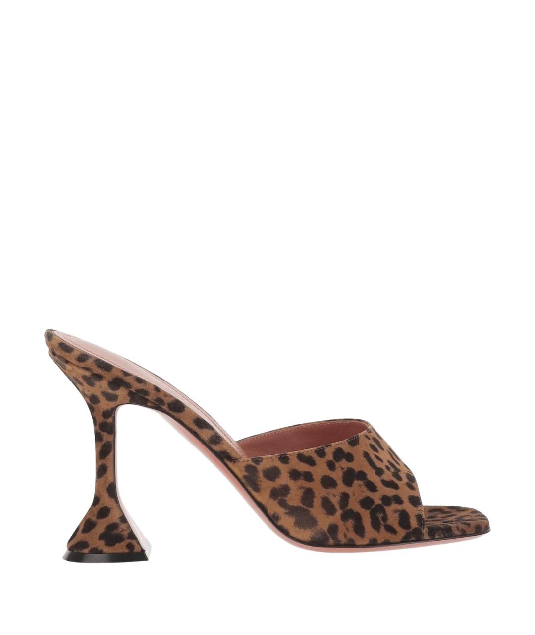 Amina Muaddi Мульти кожаные мюли, фото 1