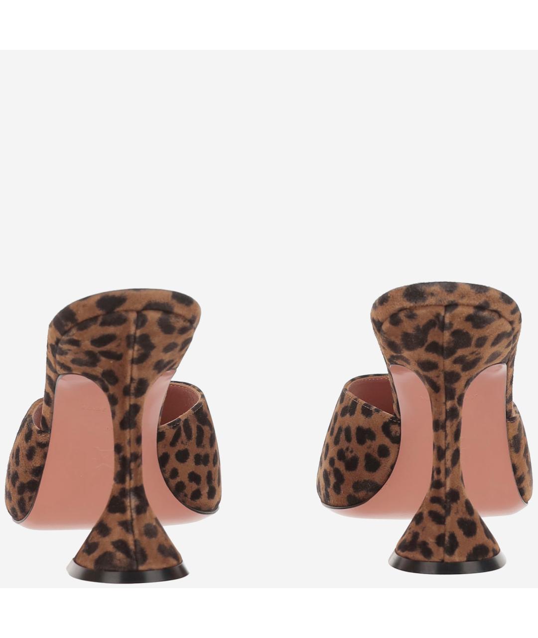 Amina Muaddi Мульти кожаные мюли, фото 3