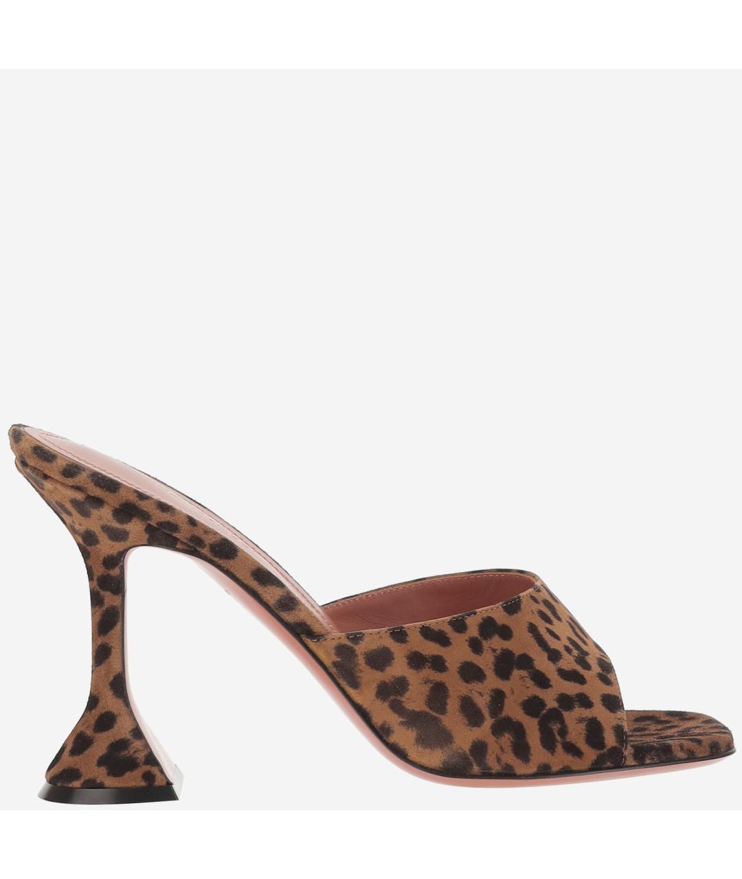 Amina Muaddi Мульти кожаные мюли, фото 5