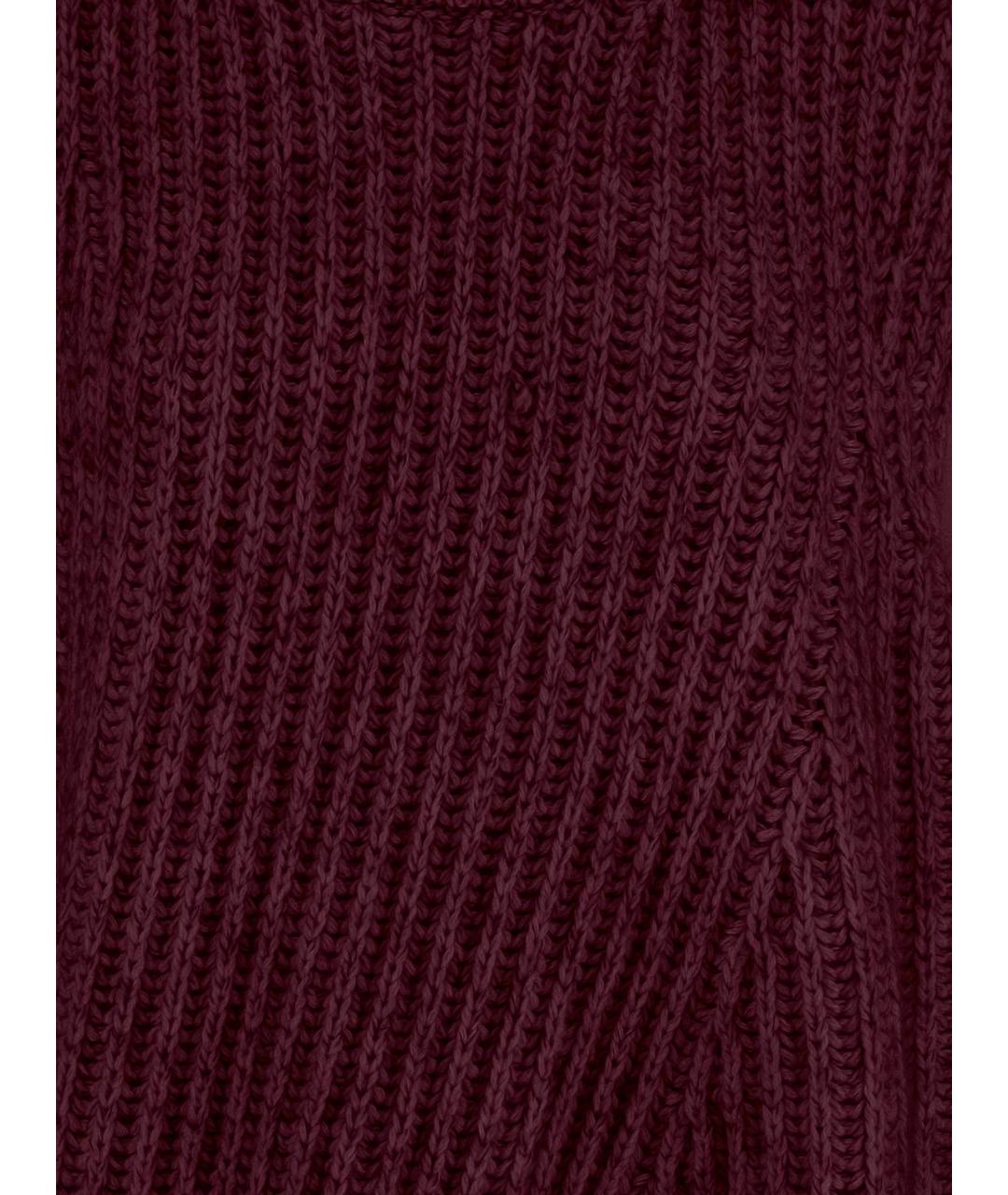 Sa Su Phi Бордовая кашемировая жилетка, фото 3