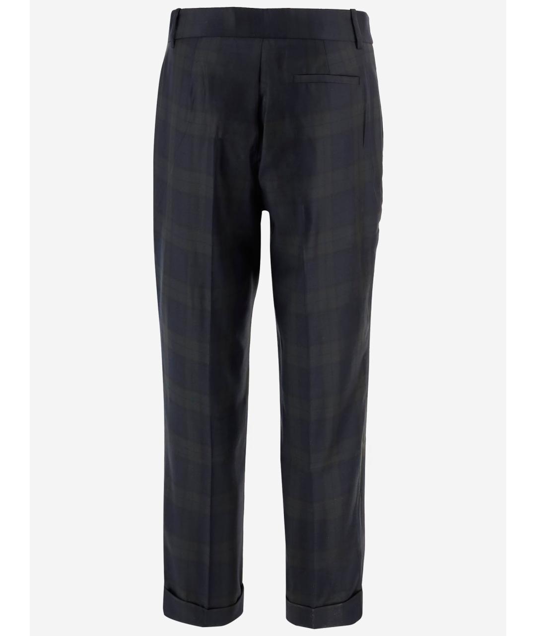 Sa Su Phi Мульти шерстяные прямые брюки, фото 2