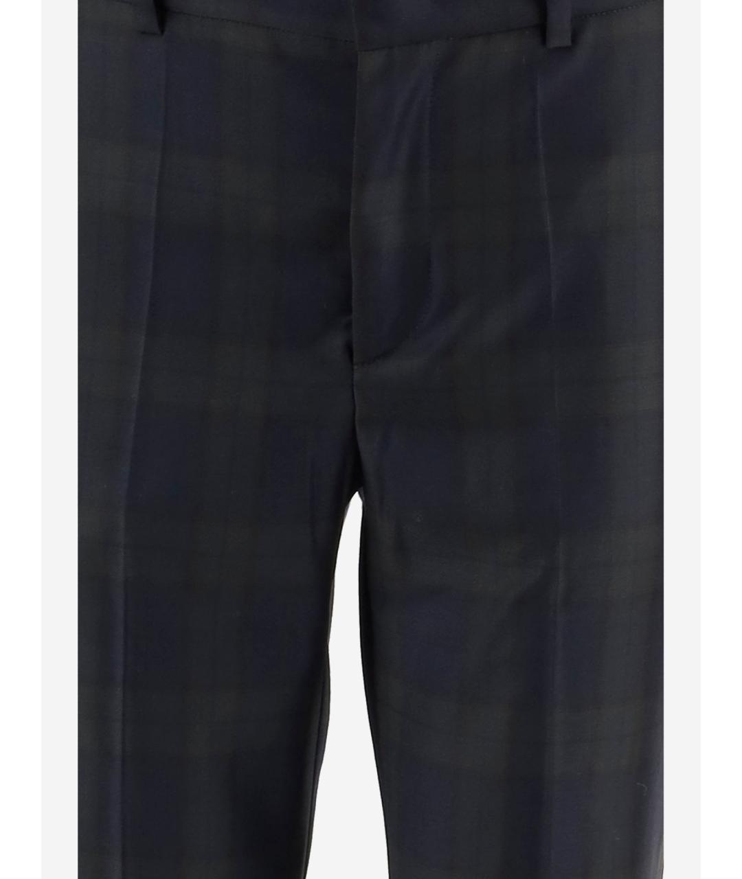 Sa Su Phi Мульти шерстяные прямые брюки, фото 3