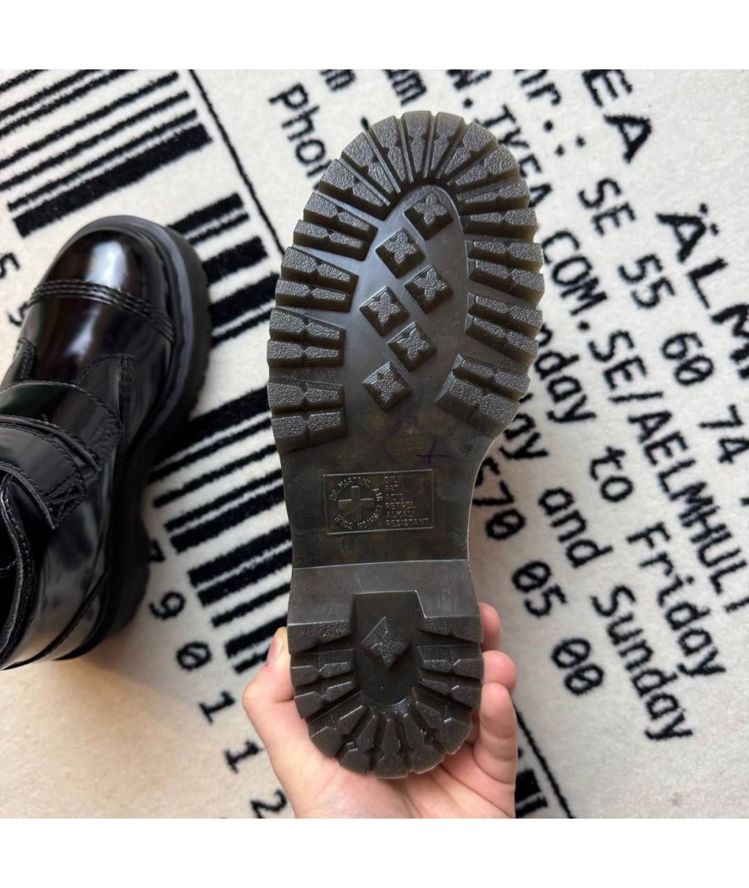 DR. MARTENS Черные ботинки, фото 5