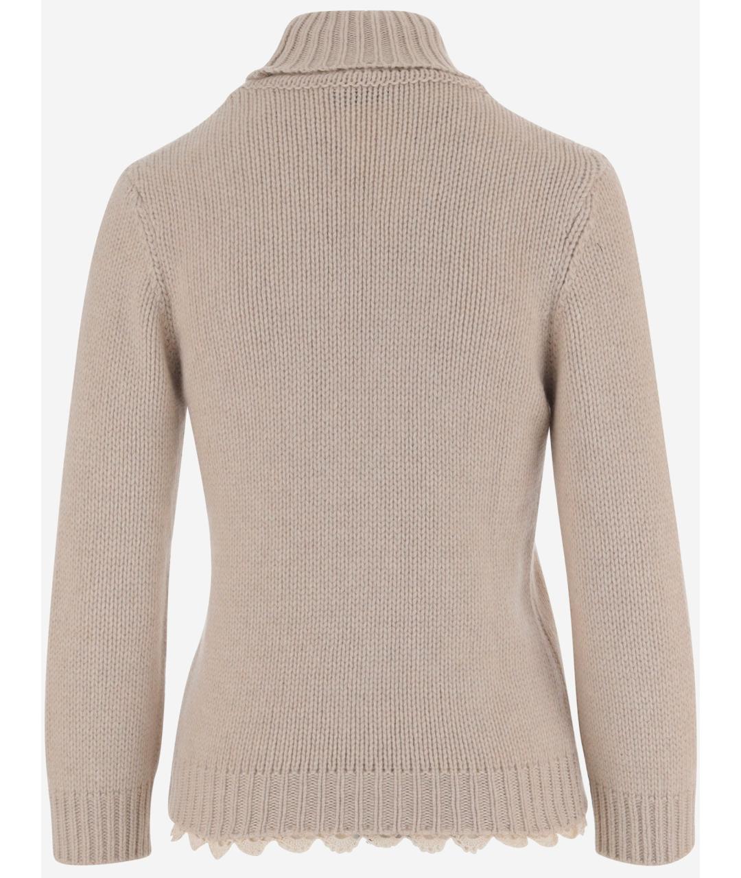 MAGDA BUTRYM Бежевый кашемировый джемпер / свитер, фото 2