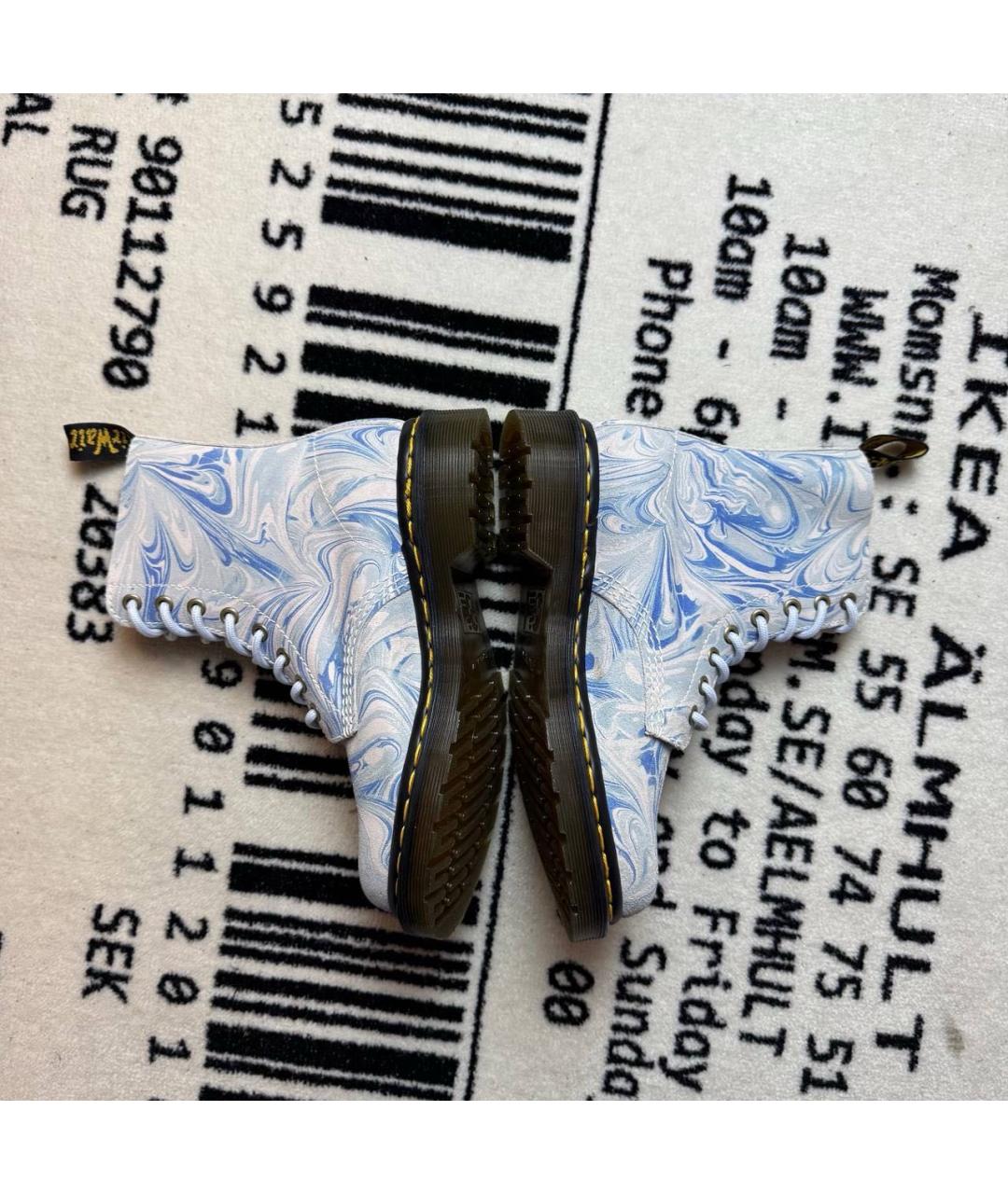 DR. MARTENS Белые ботинки, фото 3