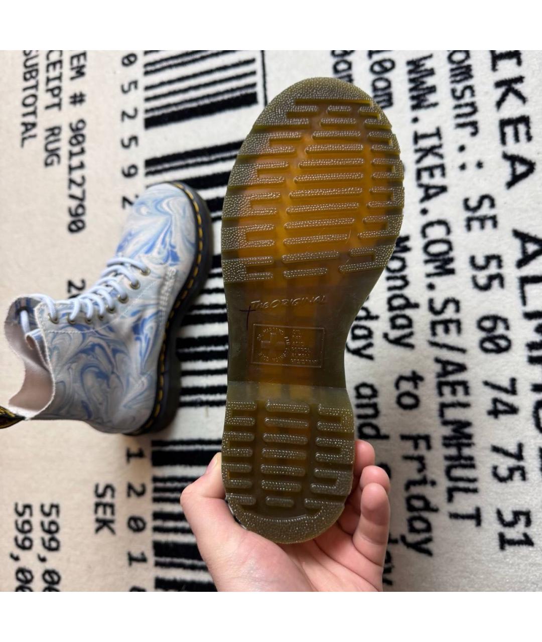 DR. MARTENS Белые ботинки, фото 5