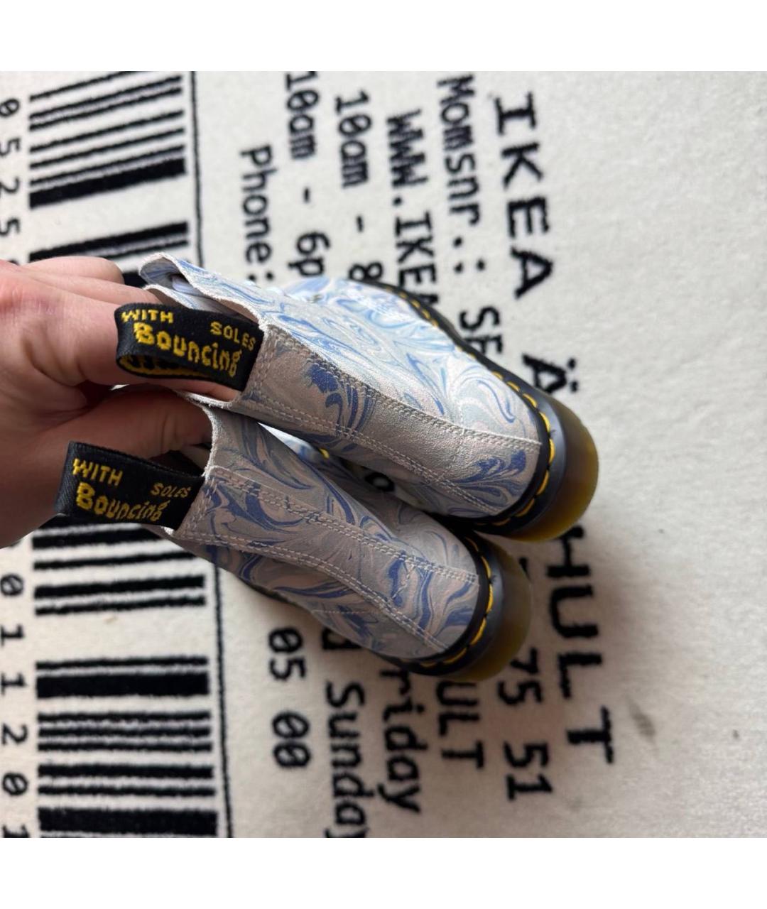 DR. MARTENS Белые ботинки, фото 4