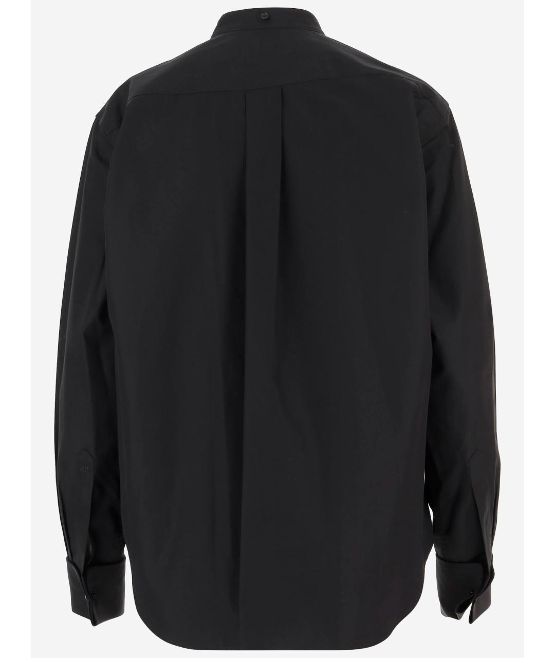 PHOEBE PHILO Черная хлопковая рубашка, фото 2