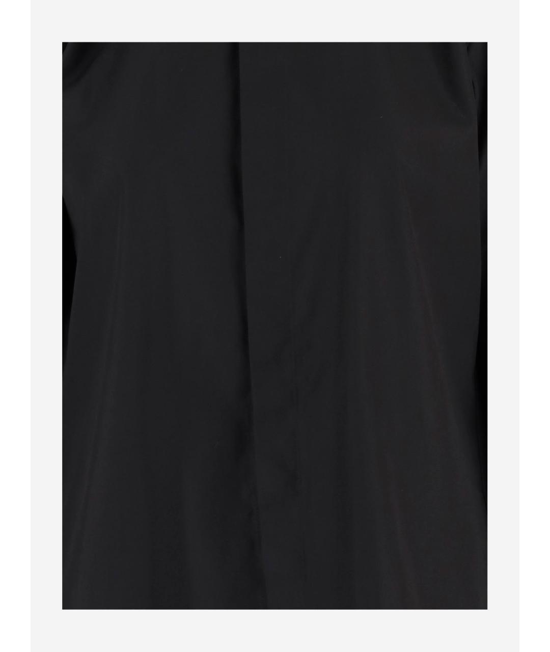 PHOEBE PHILO Черная хлопковая рубашка, фото 3